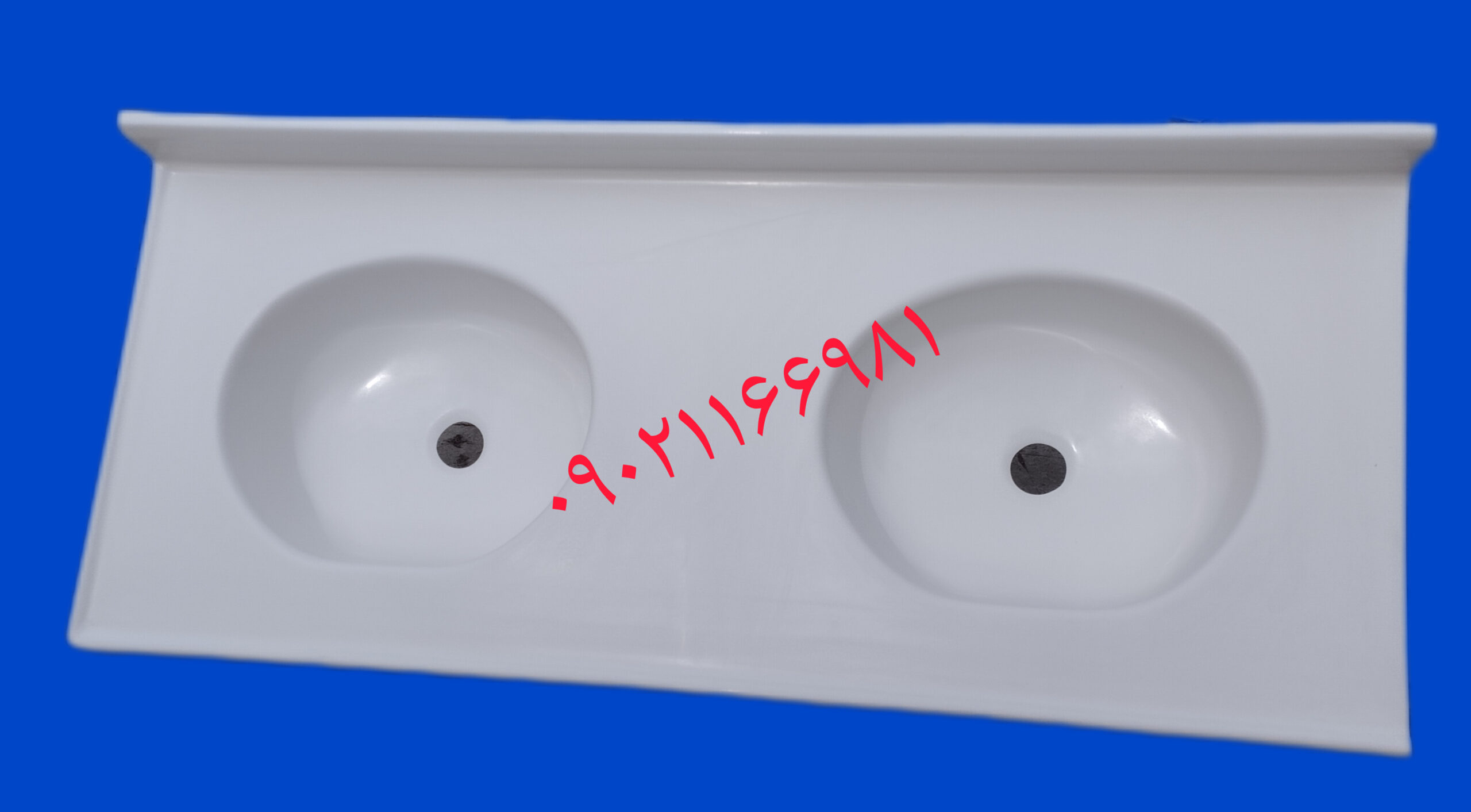 سینک دو لگن فایبرگلاس سبک