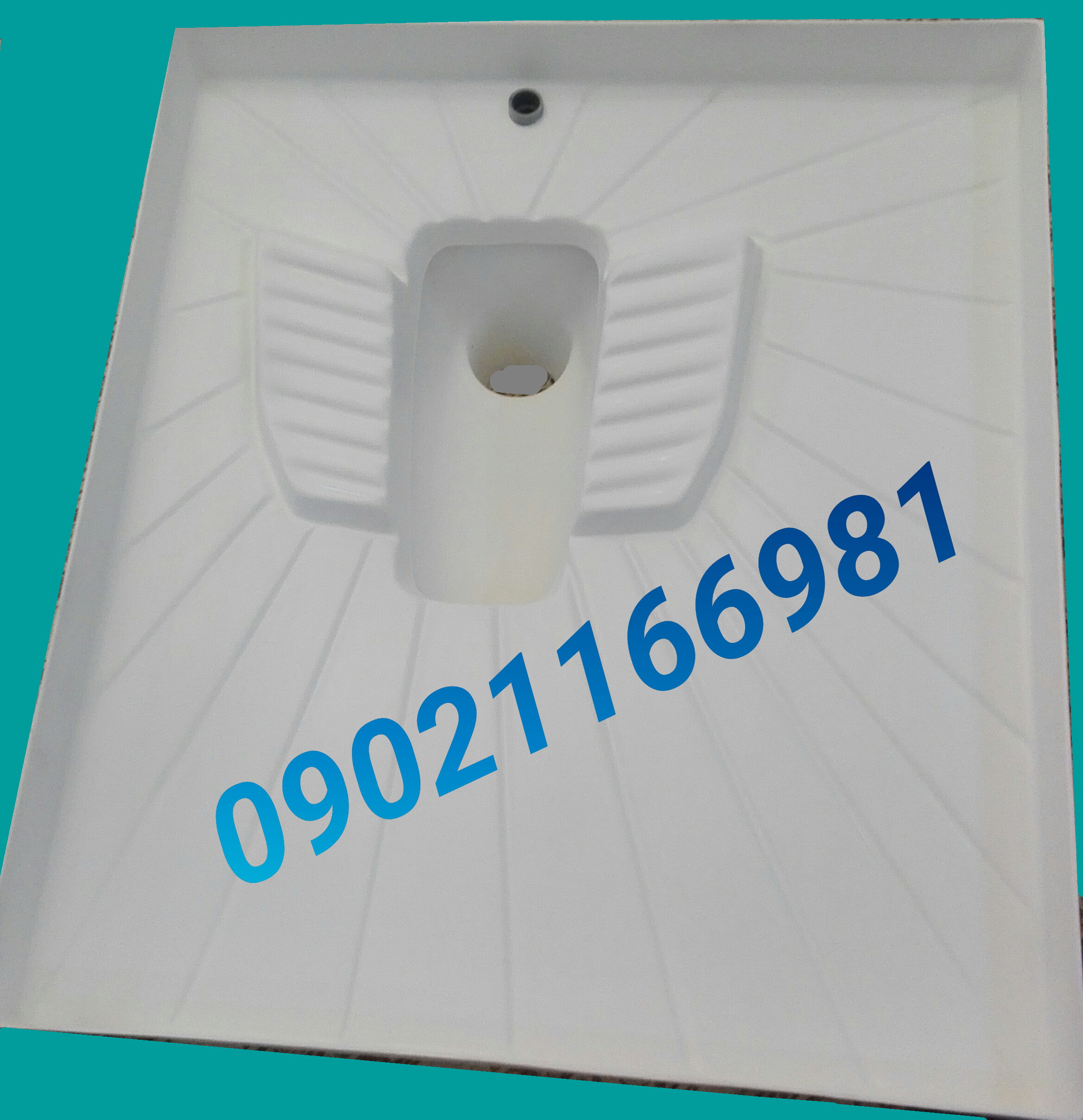 کف توالت فایبرگلاس