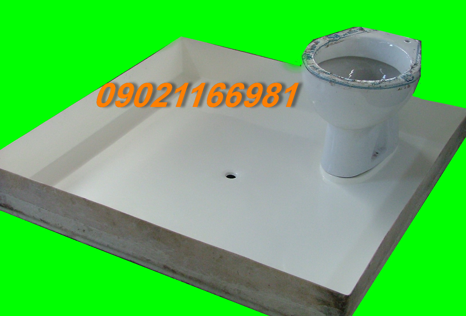 کف توالت فایبرگلاس